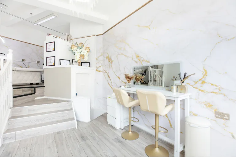 Inside Charlotte Taylor's permanent makeup clinic in Yeadon, Leeds
